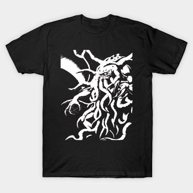 Cthulhu Lovecraft T-Shirt by OtakuPapercraft